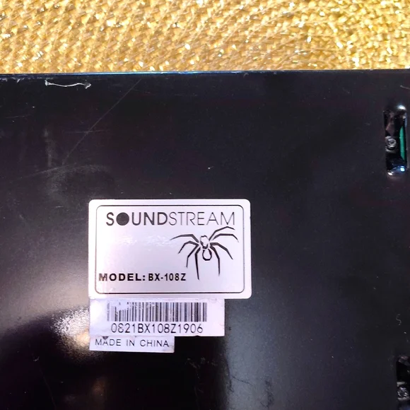 Soundstream Black Audio Component Portable Speakers